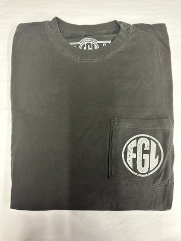 Grey FGL Pocket T Shirt